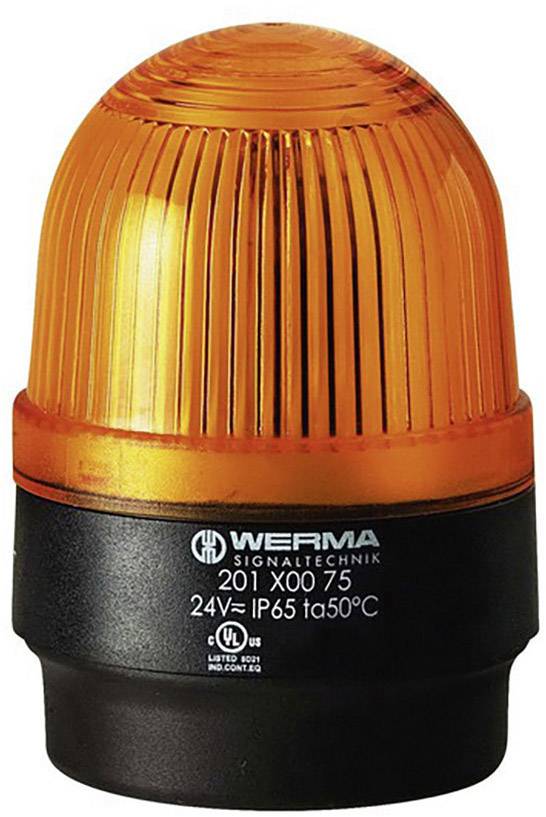 Werma Signaltechnik Signalleuchte 202.300.55 202.300.55 Gelb Blitzlicht 24 V/DC