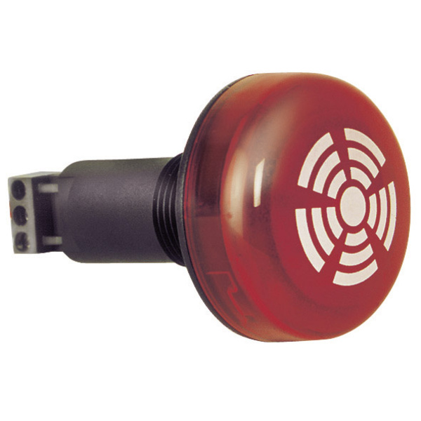 Werma Signaltechnik Kombi-Signalgeber LED 150.100.68 Rot Dauerlicht 230 V/AC 80 dB
