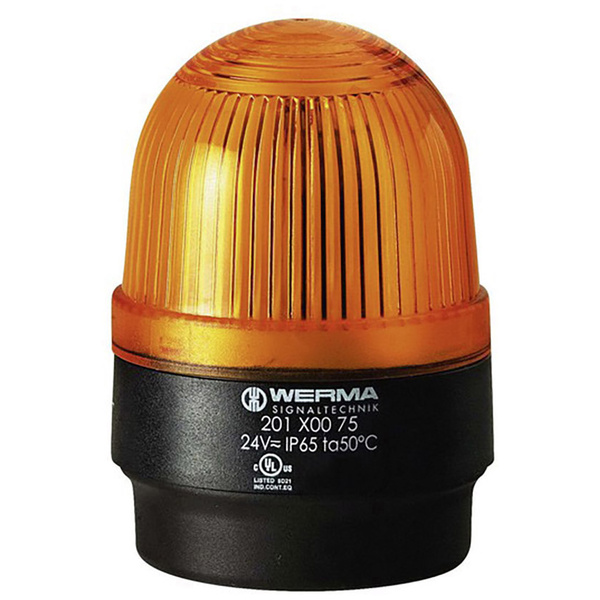 Werma Signaltechnik Signalleuchte 202.300.68 202.300.68 Gelb Blitzlicht 230 V/AC