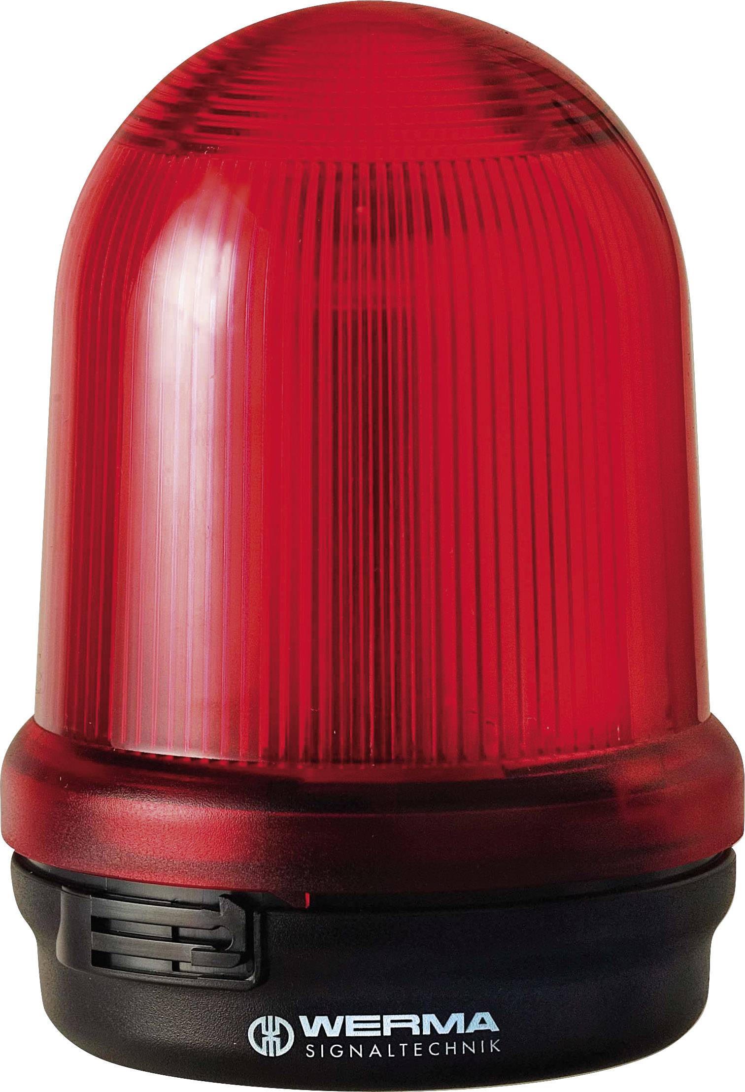Werma Signaltechnik Signalleuchte 828.100.55 828.100.55 Rot Blitzlicht 24 V/DC