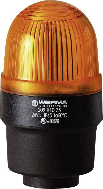 Werma Signaltechnik Signalleuchte 209.320.68 209.320.68 Gelb Blitzlicht 230 V/AC