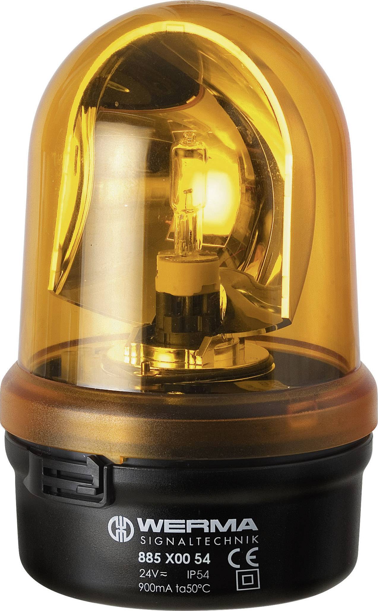 Werma Signaltechnik Rundumleuchte 885.300.75 885.300.75 Gelb Rundumlicht 24 V/AC, 24 V/DC