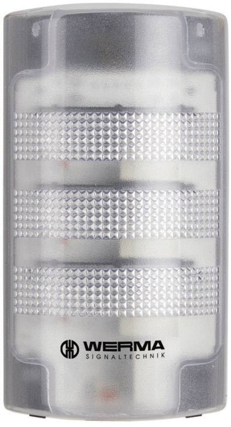 Werma Signaltechnik Kombi-Signalgeber LED 691.200.68 Weiß Dauerlicht, Blinklicht 230 V/AC 85 dB