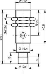 Contrinex Laser-Reflexions-Lichttaster LTS-1180L-103-516 620 200 585 1St.
