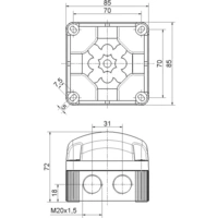 Werma Signaltechnik Signalleuchte LED 853.200.60 853.200.60 Grün Dauerlicht 230 V/AC Werma Signaltechnik Signalleuchte LED 853.200.60 853.200.60 Grün Dauerlicht 230 V/AC
