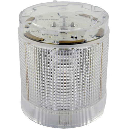 ComPro Signalsäulenelement LED CO ST 70 Weiß Dauerlicht, Blinklicht 24 V/DC, 24 V/AC 75 dB