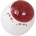 ComPro Kombi-Signalgeber LED Chiasso Razor Rot Blitzlicht, Dauerton 12 V/DC, 24 V/DC 100 dB ComPro Kombi-Signalgeber LED Chiasso Razor Rot Blitzlicht, Dauerton 12 V/DC, 24 V/DC 100 dB