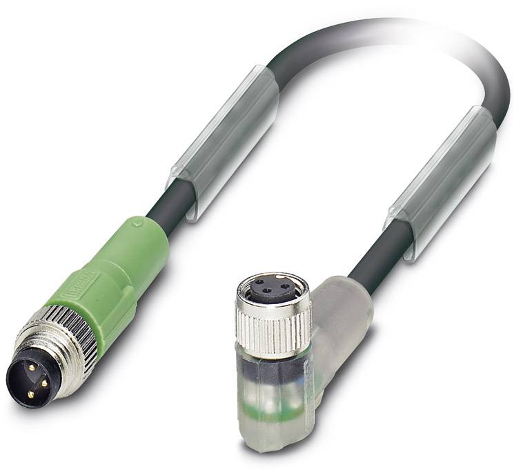 PHOE Kabel SAC-3P-M8MS/1,0-PUR/M8FR-2L