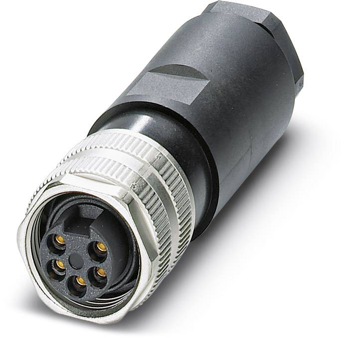 Phoenix Contact 1456284 Sensor-/Aktor-Steckverbinder, unkonfektioniert 7/8" Buchse, gerade Polzahl Sensoren: 5 1St.