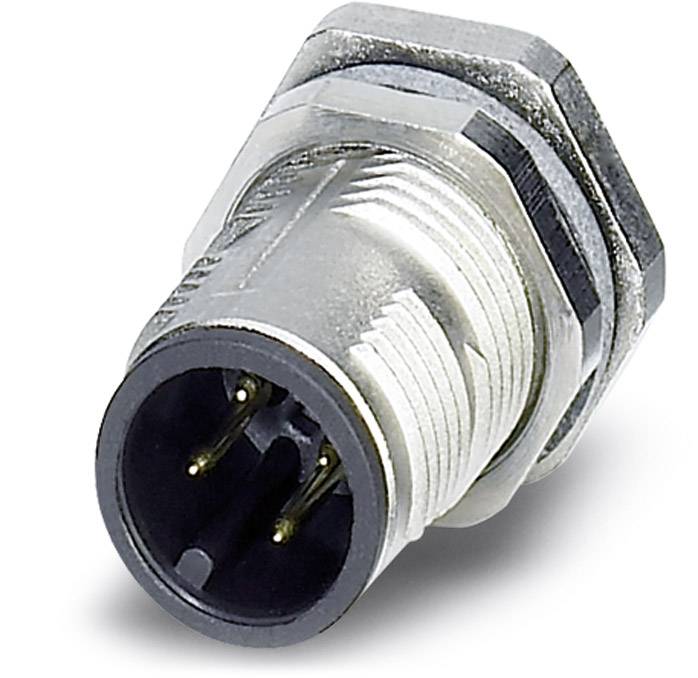 Phoenix Contact 1551820 Sensor-/Aktor-Einbausteckverbinder M12 Stecker, Einbau Polzahl Sensoren: 4