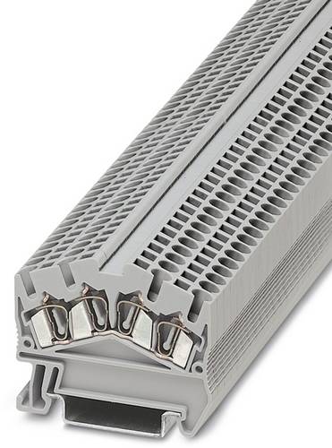Phoenix Contact STS 2,5-QUATTRO 3031746 Durchgangsreihenklemme Polzahl: 4 0.08mm² 2.5mm² Grau 50St