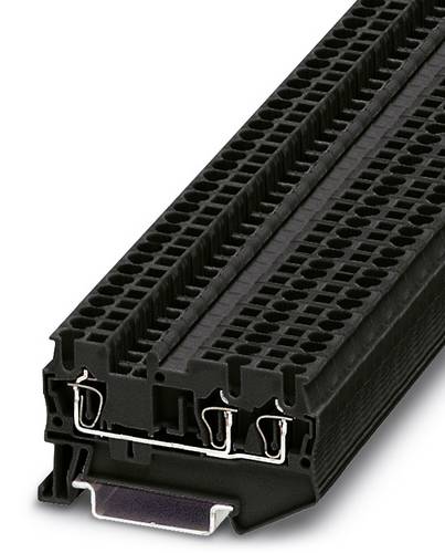 Phoenix Contact 3037342 Durchgangsreihenklemme 5.2 mm Zugfeder Schwarz 50 St.