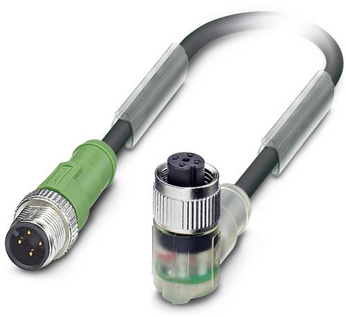 Phoenix Contact 1668548 Sensor-/Aktor-Steckverbinder, konfektioniert M12 Stecker, gerade, Buchse, g