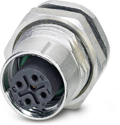 Phoenix Contact 1558564 Sensor-/Aktor-Einbausteckverbinder M12 Buchse, Einbau Polzahl Sensoren: 5 2