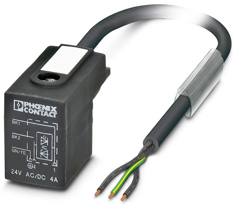 Phoenix Contact SAC-3P- 5,0-PUR/BI-1L-Z 1435250, 1x -04046356413589