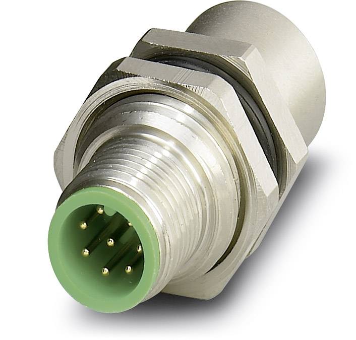 Phoenix Contact 1551697 Sensor-/Aktor-Einbausteckverbinder M12 Adapter, Flanschmontage Polzahl Sensoren: 8 1 St.
