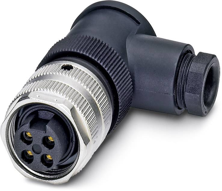 Phoenix Contact 1521494 Sensor-/Aktor-Steckverbinder, unkonfektioniert 7/8" Buchse, gewinkelt Polzahl Sensoren: 4 1St.