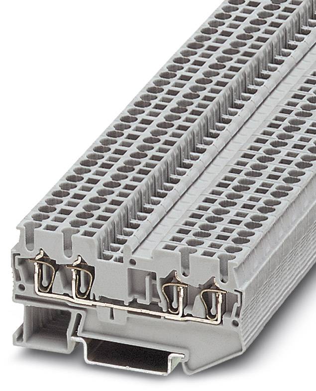 Phoenix Contact 3037449 Durchgangsklemme 5.2 mm Zugfeder Weiß 50 St.