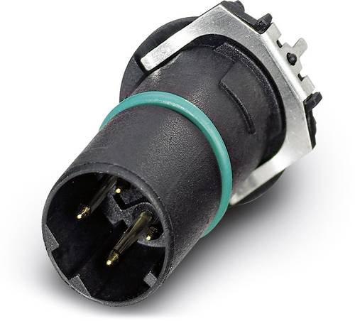 Phoenix Contact 1457513 Sensor-/Aktor-Einbausteckverbinder M12 Stecker, Einbau Polzahl Sensoren: 4