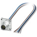 Phoenix Contact 1440999 Sensor-/Aktor-Einbausteckverbinder M12 Stecker, Einbau 0.50m Polzahl: 5 1St.