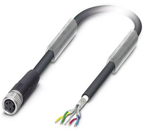 Phoenix Contact 1543317 Sensor-/Aktor-Datensteckverbinder, konfektioniert M8 Buchse, gerade 10.00 m