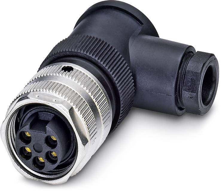 Phoenix Contact 1521517 Sensor-/Aktor-Steckverbinder, unkonfektioniert 7/8" Buchse, gewinkelt Polzahl Sensoren: 5 1 St.