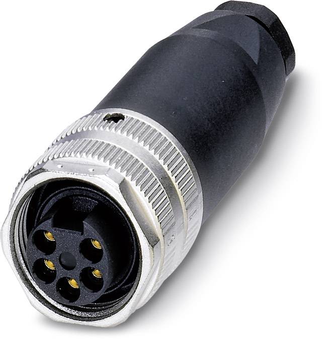 Phoenix Contact 1521384 Sensor-/Aktor-Steckverbinder, unkonfektioniert 7/8" Buchse, gerade Polzahl Sensoren: 5 1 St.