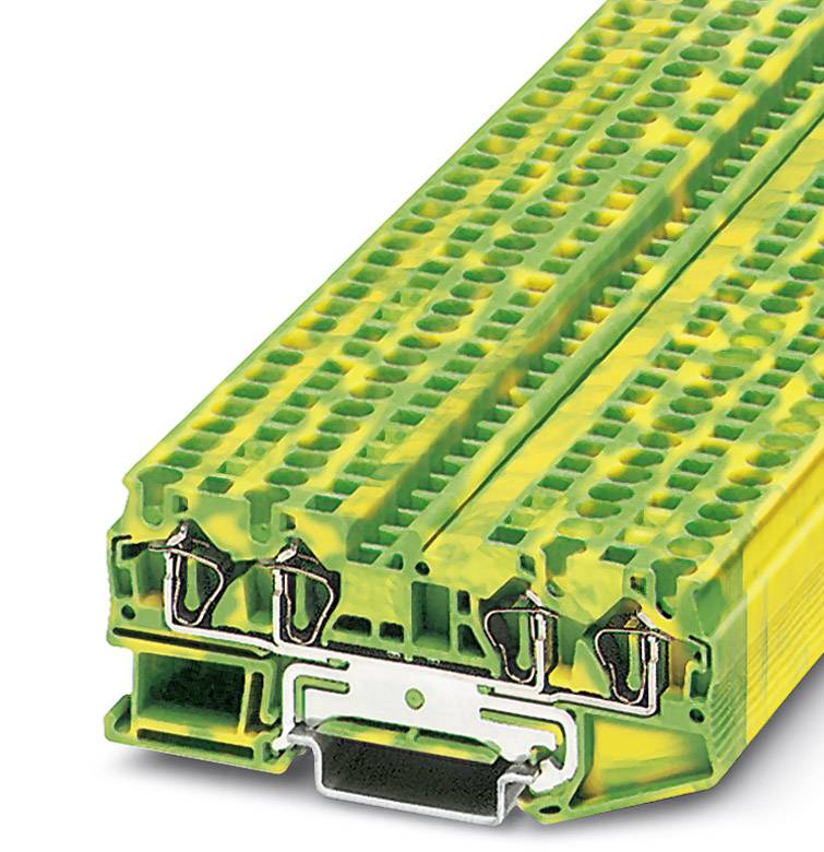 Phoenix Contact 3031461 Durchgangsreihenklemme 6.2mm Zugfeder Grün, Gelb 50St.