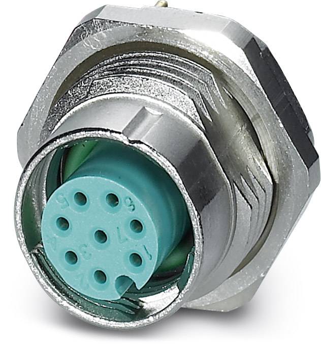 Phoenix Contact 1456543 Sensor-/Aktor-Einbausteckverbinder M12 Buchse, Einbau Polzahl Sensoren: 8 2