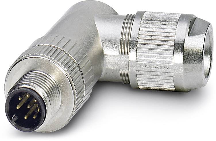 Phoenix Contact 1553653 Sensor-/Aktor-Datensteckverbinder M12 Stecker, gewinkelt Polzahl Sensoren: 8 1 St.
