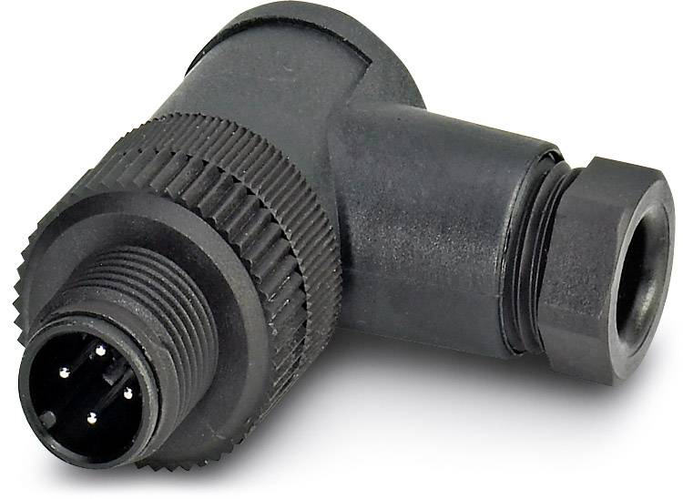 Phoenix Contact 1681091 Sensor-/Aktor-Steckverbinder, unkonfektioniert M12 Stecker, gewinkelt Polzahl Sensoren: 4 1 St.