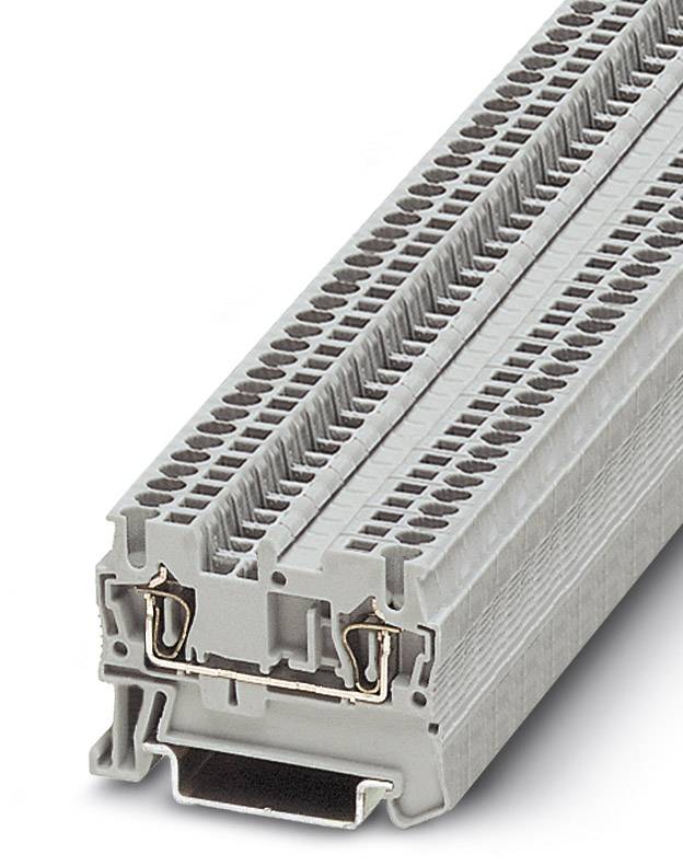 Phoenix Contact 3037067 Durchgangsreihenklemme 4.2 mm Zugfeder Schwarz 50 St.