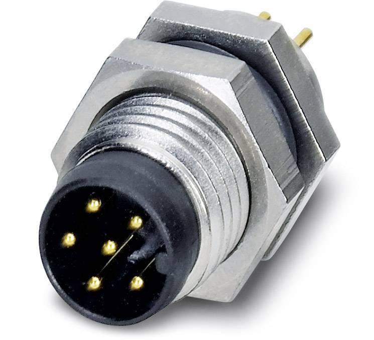 Phoenix Contact 1436521 Sensor-/Aktor-Einbausteckverbinder M8 Stecker, Einbau Polzahl Sensoren: 6 20 St.
