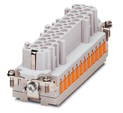 Phoenix Contact 1605585 Stifteinsatz HC-B 24 + PE Steck-Klemm 10St.