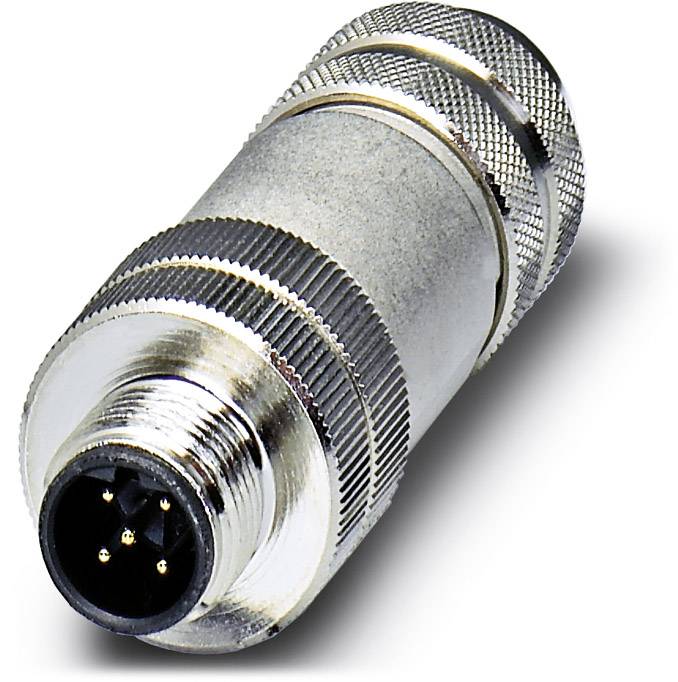 Phoenix Contact 1507764 Sensor-/Aktor-Datensteckverbinder M12 Stecker, gerade Polzahl Sensoren: 5 1St.