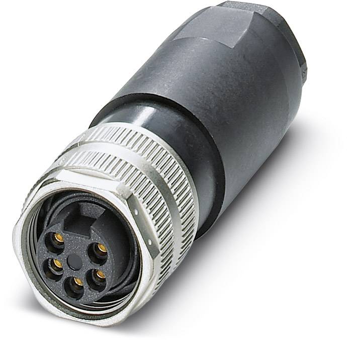 Phoenix Contact 1456268 Sensor-/Aktor-Steckverbinder, unkonfektioniert 7/8" Buchse, gerade Polzahl Sensoren: 5 1St.
