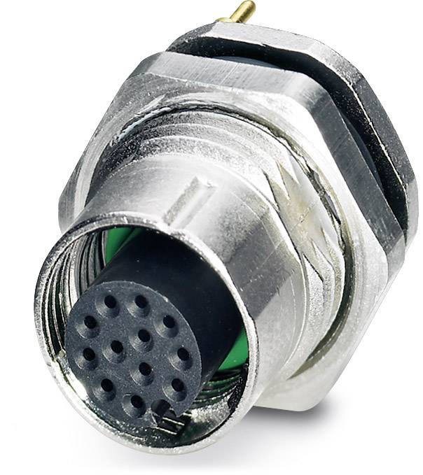 Phoenix Contact 1436770 Sensor-/Aktor-Einbausteckverbinder M12 Buchse, Einbau Polzahl Sensoren: 12 20St.