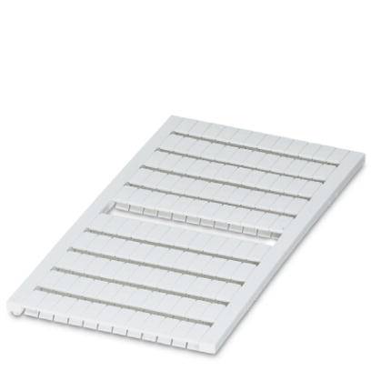 Weiße Abtropfplatte mit schmalen Querrillen für Wasserabfluss, rechteckige Form.