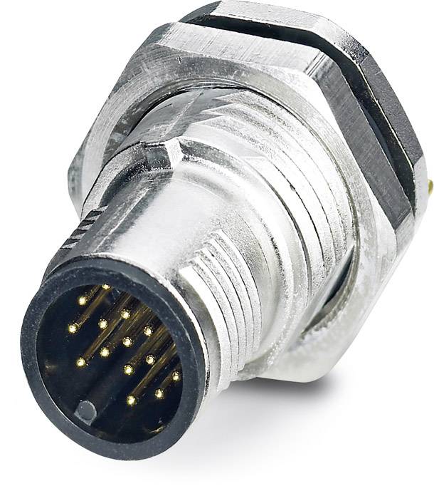 Phoenix Contact 1436819 Sensor-/Aktor-Einbausteckverbinder M12 Stecker, Einbau Polzahl Sensoren: 17 20St.