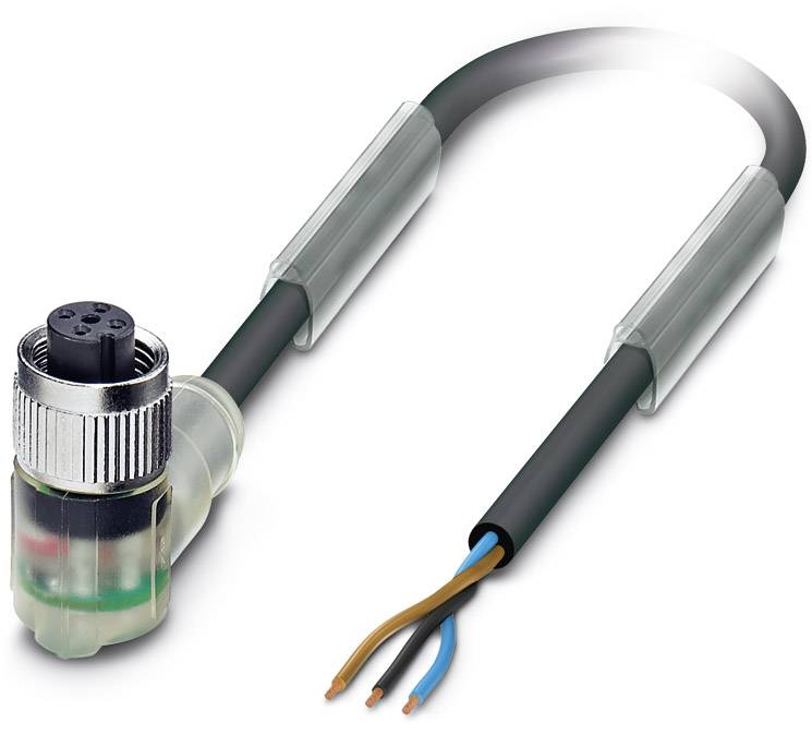 Phoenix Contact 1668276 Sensor-/Aktor-Steckverbinder, konfektioniert M12 Buchse, gewinkelt 5.00 m Polzahl Sensoren: 3 1 St.