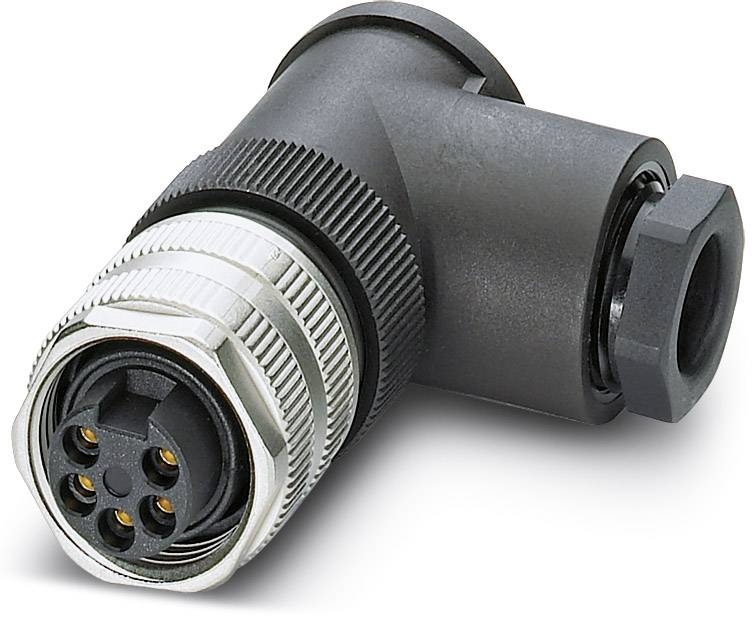 Phoenix Contact 1456297 Sensor-/Aktor-Steckverbinder, unkonfektioniert 7/8" Buchse, gewinkelt Polzahl Sensoren: 5 1St.