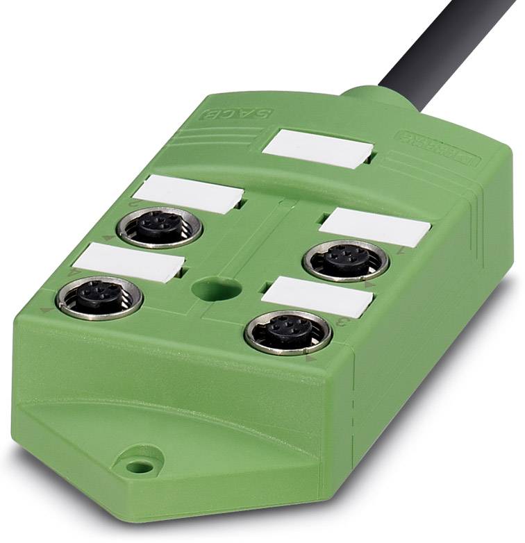 Phoenix Contact SACB-4/ 4- 5,0PUR SCO 1516962 Sensor/Aktorbox passiv M12-Verteiler mit Metallgewinde 1St.