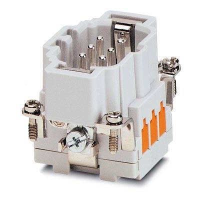 Phoenix Contact 1605611 Steckereinsatz HC-B 6 + PE QUICKON-Anschluss 10St.