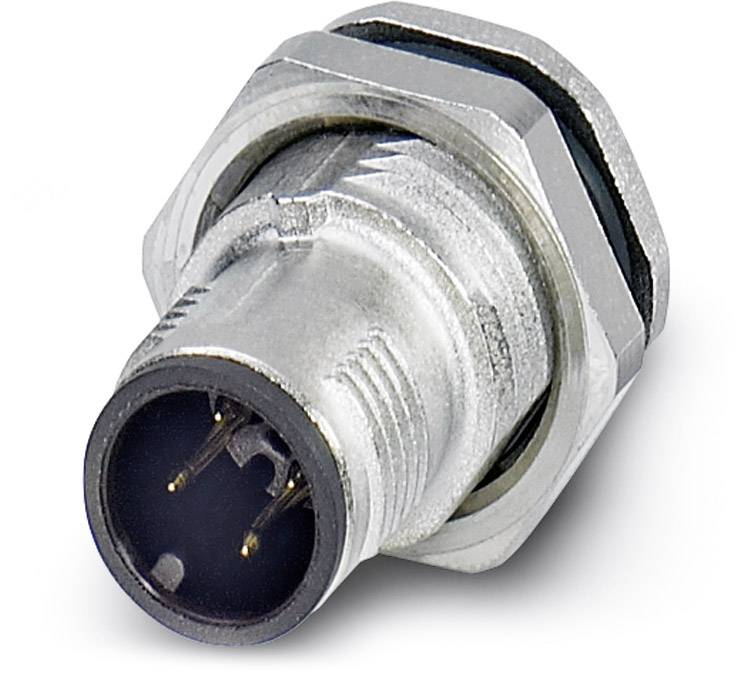 Phoenix Contact 1553459 Sensor-/Aktor-Einbausteckverbinder M12 Stecker, Einbau Polzahl Sensoren: 4 20 St.