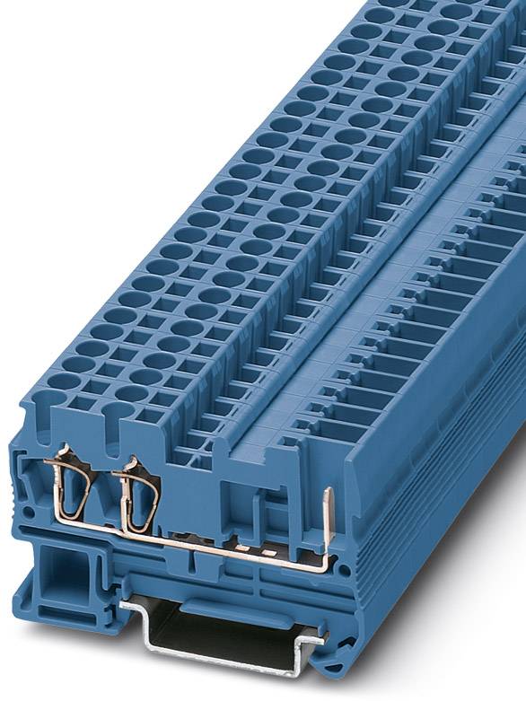 Phoenix Contact 3042104 Durchgangsklemme 5.2mm Zugfeder Blau 50St.