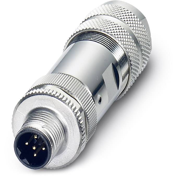 Phoenix Contact 1401096 Sensor-/Aktor-Datensteckverbinder M12 Stecker, gerade Polzahl Sensoren: 5 1St.