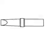 Weller 4ETE-1 Lötspitze Flachform Spitzen-Größe 5.6mm Inhalt 1St. Weller 4ETE-1 Lötspitze Flachform Spitzen-Größe 5.6mm Inhalt 1St.