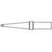 Weller 4ETKL-1 Panne de fer à souder forme longue Taille de la panne 1.2 mm Longueur de la panne 44 mm Contenu 1 pc(s)