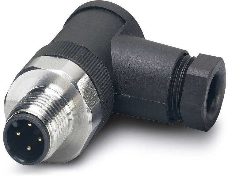Phoenix Contact 1553200 Sensor-/Aktor-Steckverbinder, unkonfektioniert M12 Stecker, gewinkelt Polzahl Sensoren: 4 1 St.