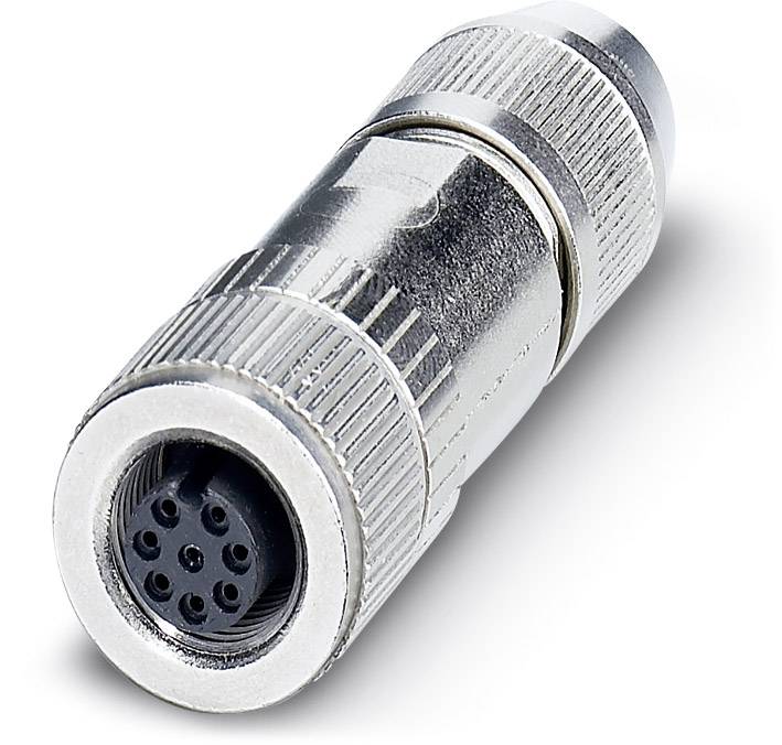 Phoenix Contact 1553640 Sensor-/Aktor-Datensteckverbinder M12 Buchse, gerade Polzahl Sensoren: 8 1